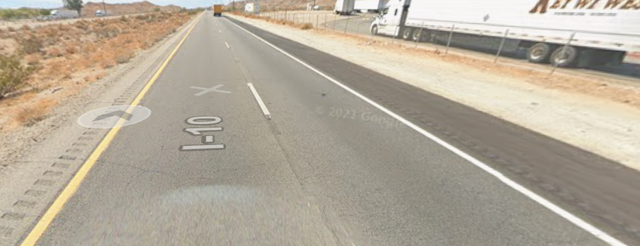 10 Freeway Big Rig Accident