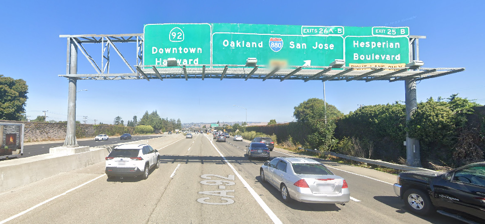 Hayward Three-Vehicle Crash