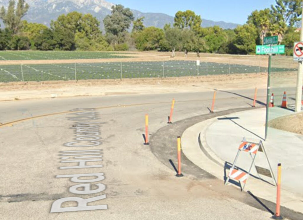 3 Hurt in Crash on Foothill Boulevard and Red Hill Country Club Drive