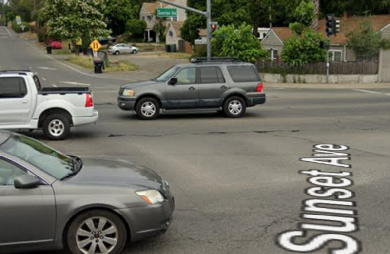 Injuries Reported in Crash at Sunset Avenue and Sunrise Boulevard in