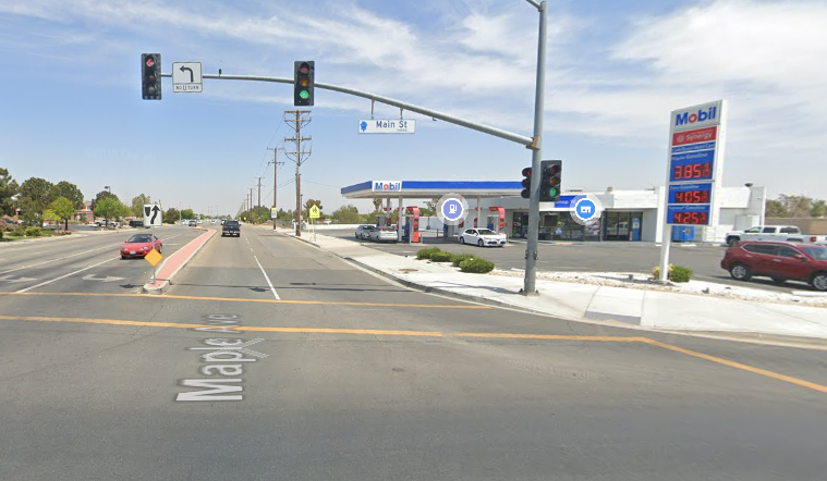Accidente fatal de peatones en Main Street y la avenida Maple en Hesperia