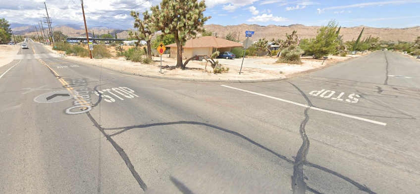 Yucca Valley Collision