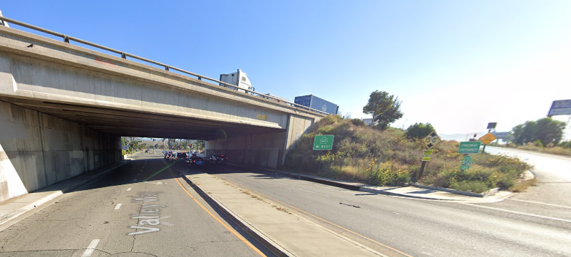 Varios heridos en una colisión múltiple en la US 60 en Valley Way en Moreno Valley