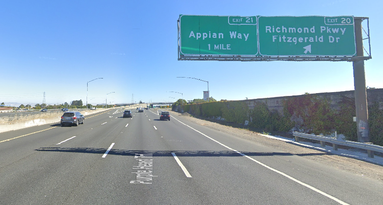 1 Injured in Oakland Crash on 80 Freeway near Richmond Parkway