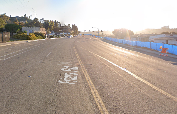 Man Injured in San Diego Crash on Friars Road near Gaines Street
