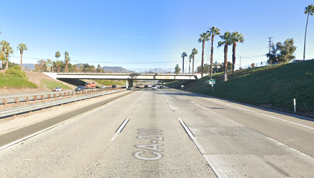 San Bernardino Motorcycle Crash