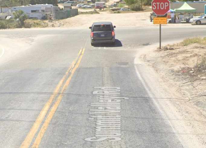 Hesperia Head-On Accident