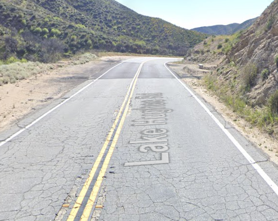 Lake Hughes Accident