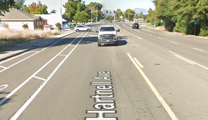 Redding Bicycle Crash