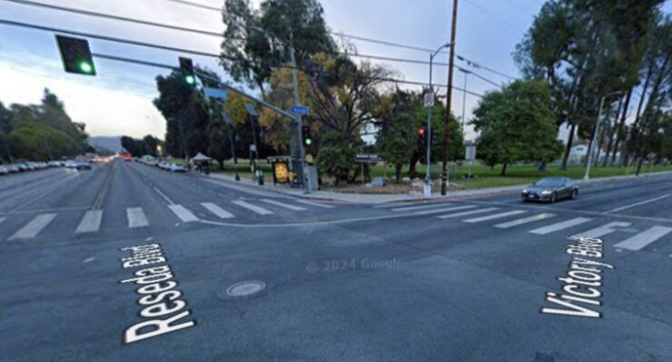 Reseda Pedestrian Crash