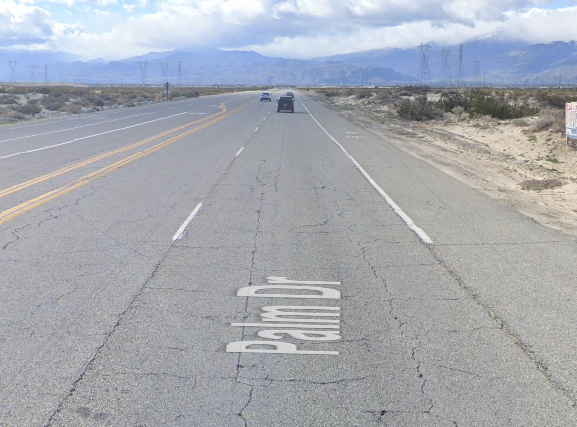 Desert Hot Springs Car Accident