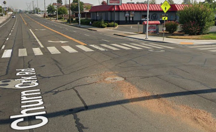 Redding Bicycle Crash