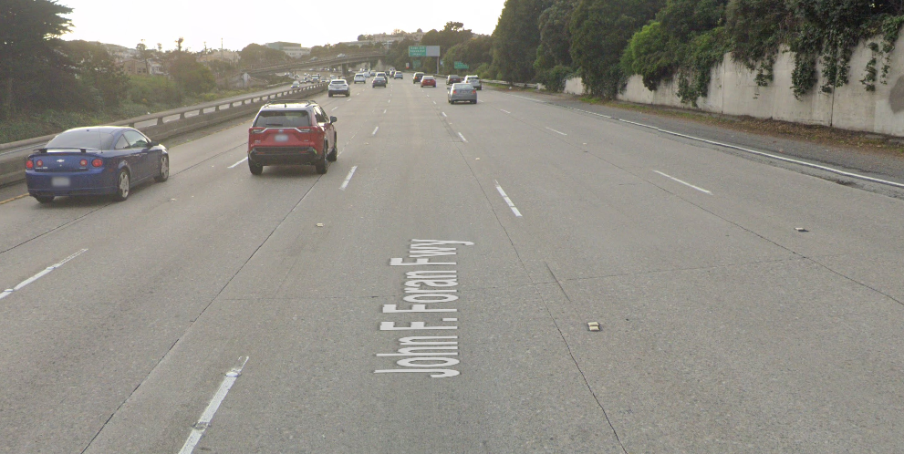 1 Injured in San Francisco Crash on 280 Freeway near Monterey Boulevard
