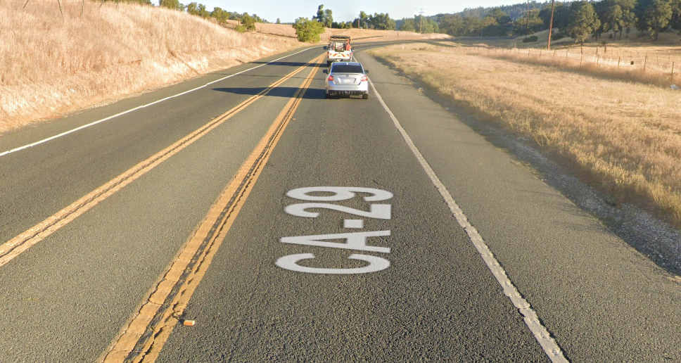 Lower Lake Car Accident