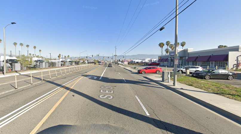 San Bernardino Car Crash