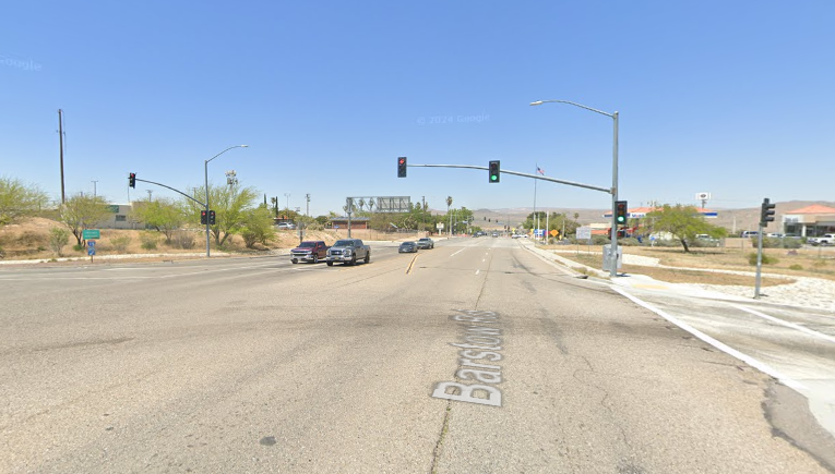 Barstow Big Rig Accident