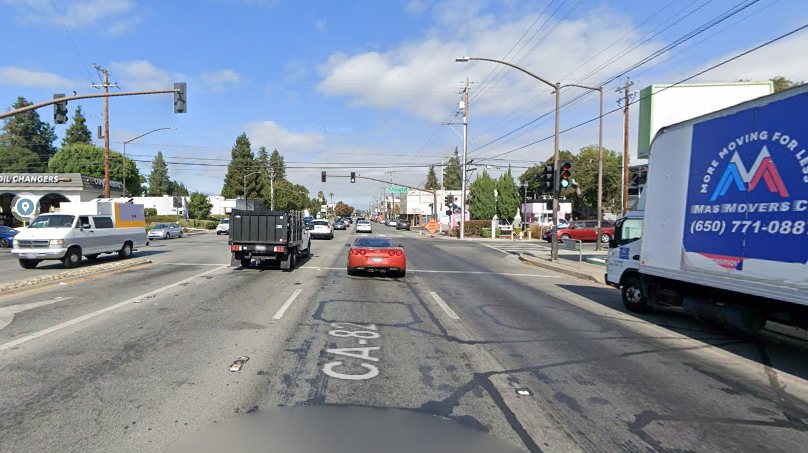 Redwood City Pedestrian Crash