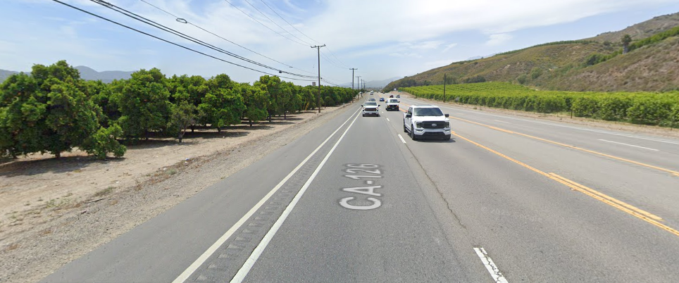 entura County Head-On Collision