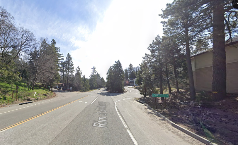 Lake Arrowhead Car Crash