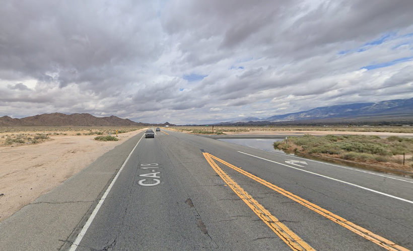 Lucerne Valley Car Crash 