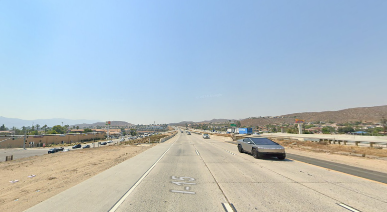 Cajon Pass Accident