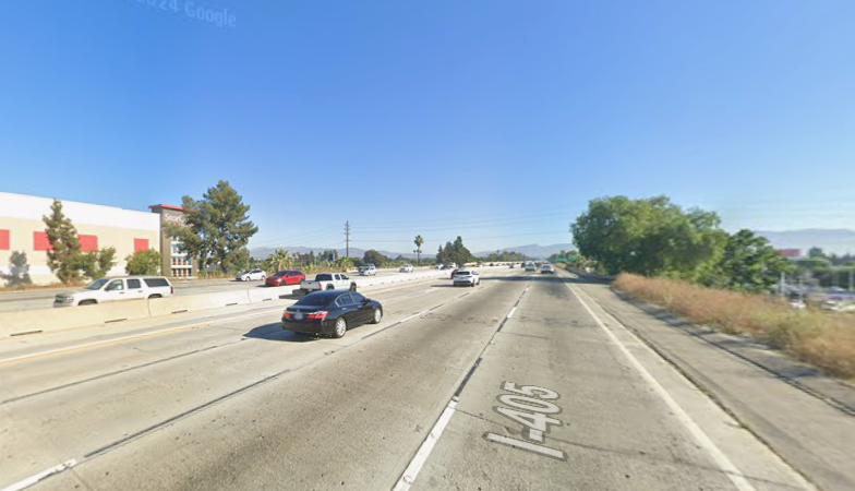 405 Freeway Crash