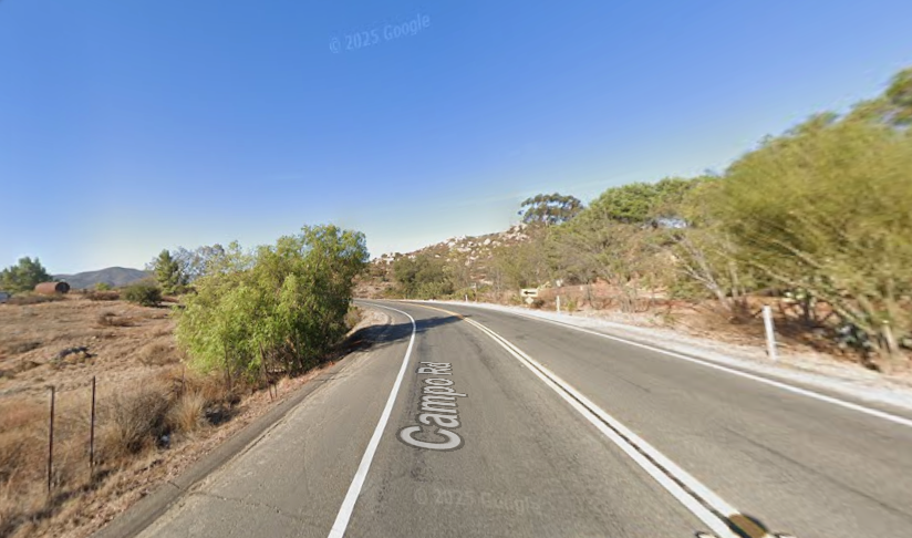 Dulzura Truck Accident