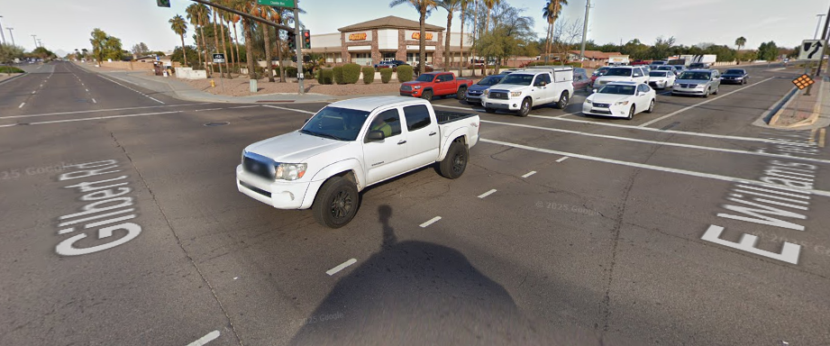 Gilbert Solo-Car Accident