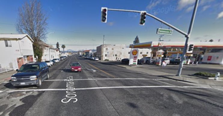 Vallejo Bicycle Crash