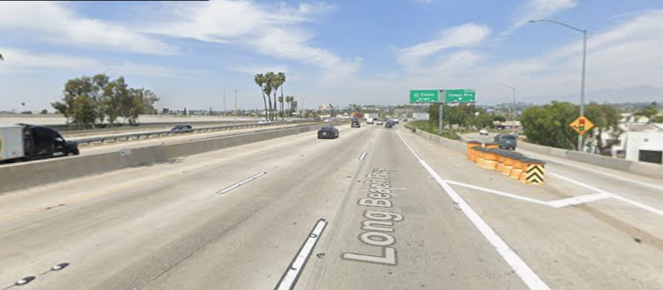 East LA Motorcycle Crash 