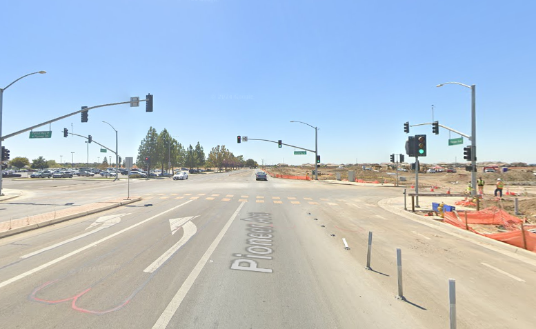 Woodland Pedestrian Accident