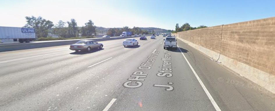 Pomona Motorcycle Crash 