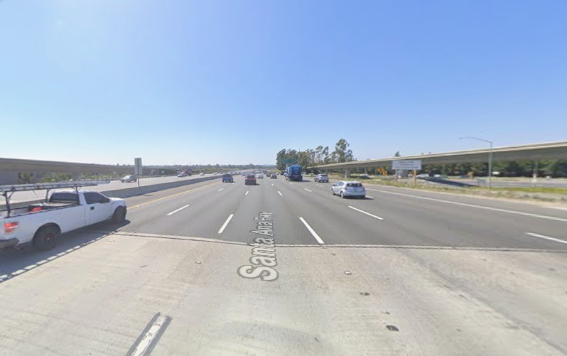 Santa Ana Freeway Crash