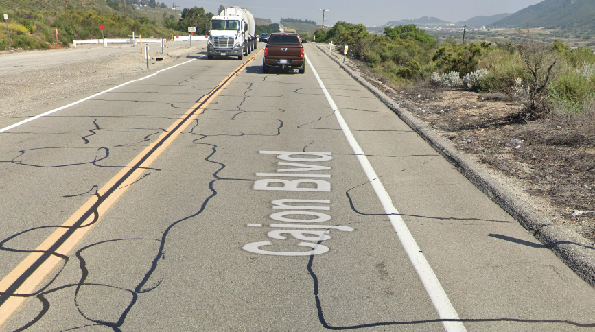 San Bernardino Crash