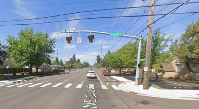 Portland Bicycle Crash