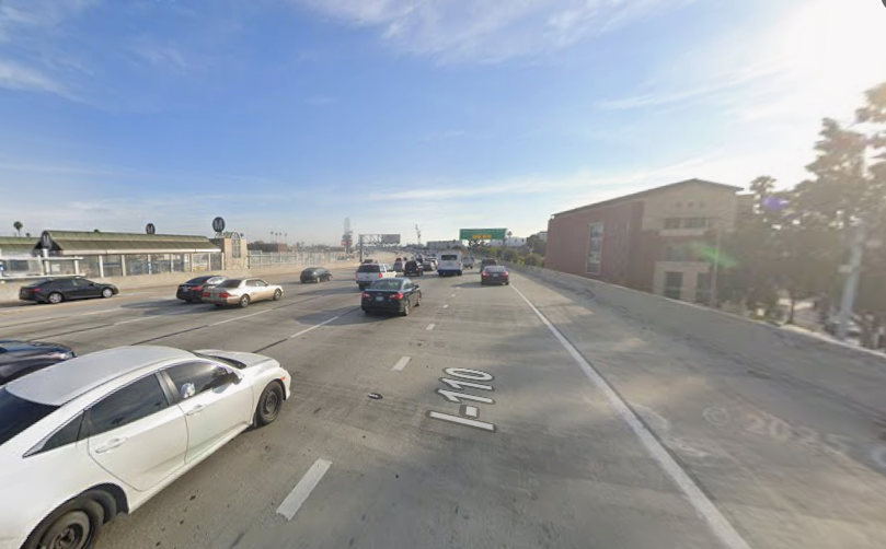110 Freeway Crash 