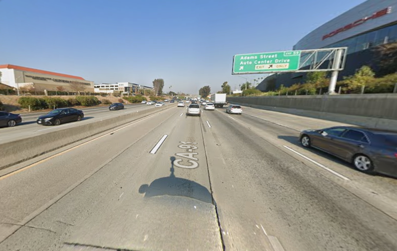 Riverside Car Accident