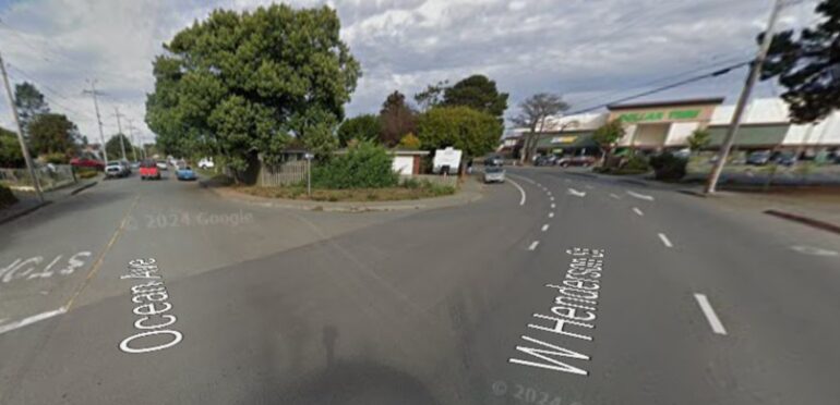 Eureka Bicycle Crash 