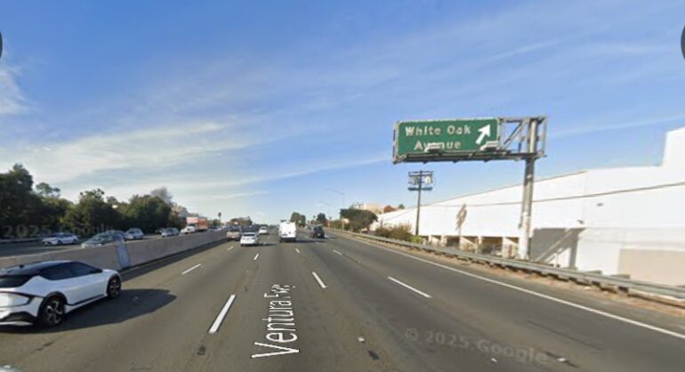 Encino Multi-Car Crash 