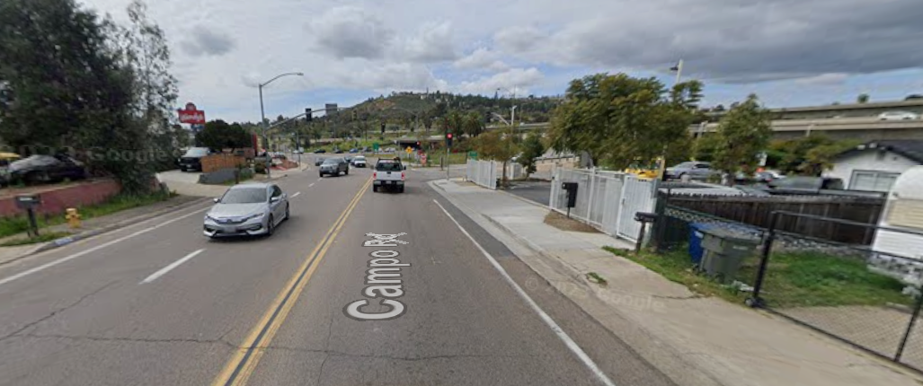 La Mesa Motorcycle Crash 