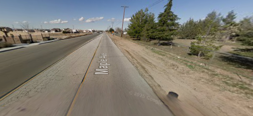 Hesperia Bicycle crash