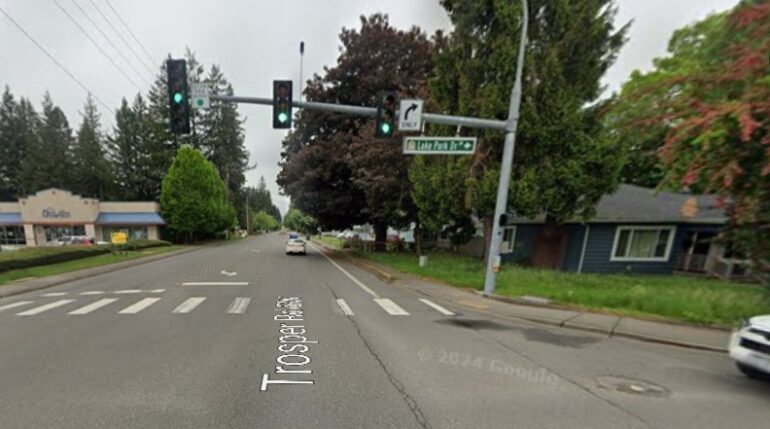 Tumwater Scooter Crash