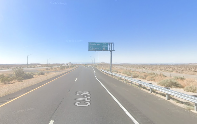 Mojave Traffic Collision 