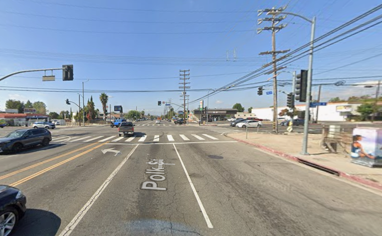 Sylmar Car Crash