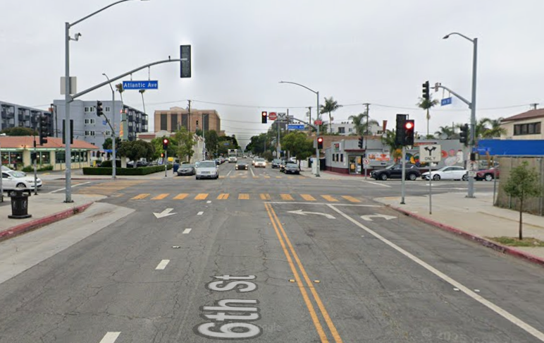 Long Beach Multi-Car Crash 
