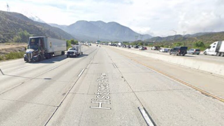Cajon Pass Accident 