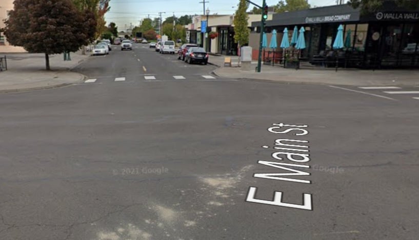 Walla Walla Pedestrian Crash 