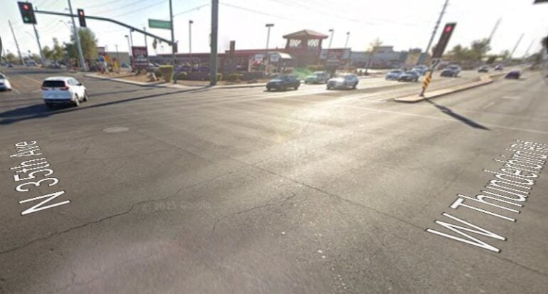 Phoenix Pedestrian Crash