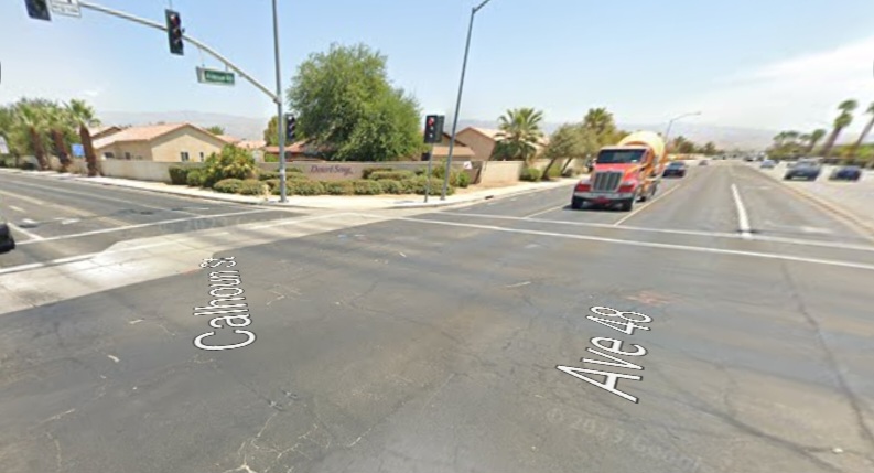 Indio Car Crash