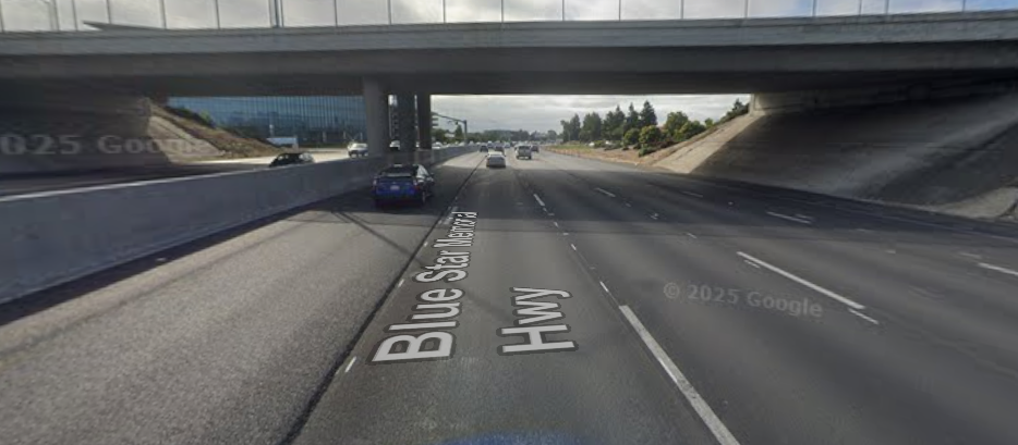 Redwood City 2-Vehicle Collision 